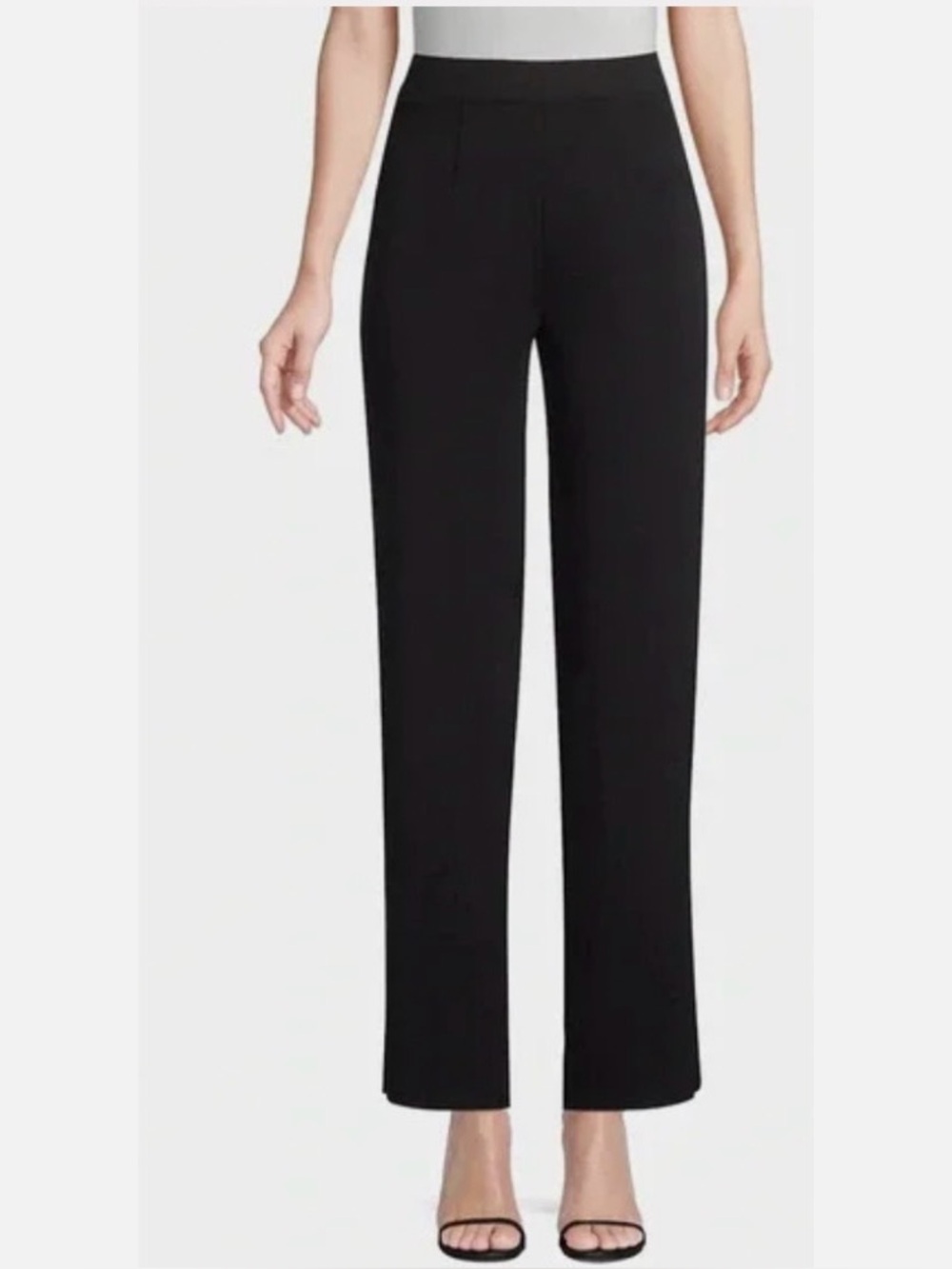 Exclusively Misook Knit Casual Pants